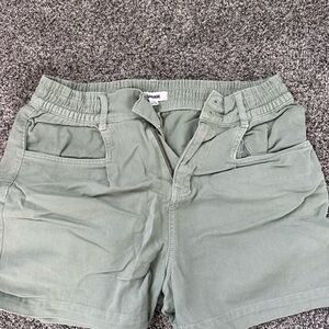 Garage Light Sage Green Women’s Relaxed Bermuda Shorts